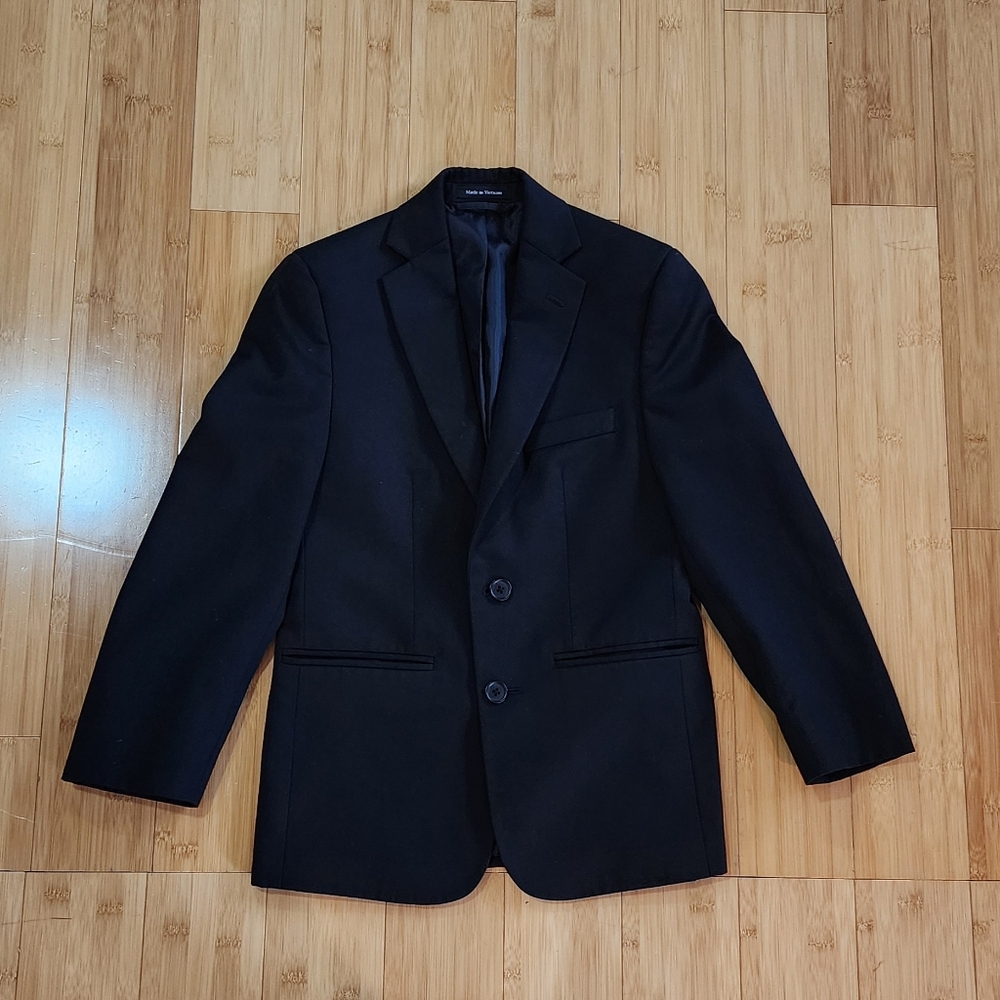 Joseph & Feiss Black Boys Suit Coat
